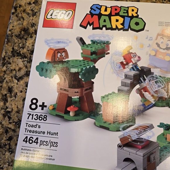 LEGO Super Mario: Toad's Treasure Hunt Expansion Set (71368) New/Sealed - Picture 2 of 5